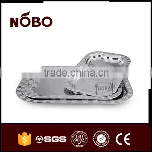 NOBO Stainless Steel Dinner Plate for Food thumbnail-5