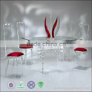 Folding Coffee Table Tea Table Made by Acrylic Material thumbnail-6