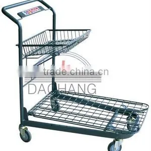 Japanese Style Shopping Trolley Powder Coated thumbnail-1