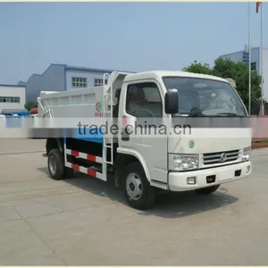 Dongfeng Hermetic Rubbish Tipper Truck,sealed Refuse Collector Truck thumbnail-1
