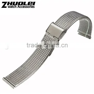 Milanese Classic Buckle Stainless Steel Watchband 16mm 18mm 20mm 22mm 24mm thumbnail-4