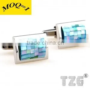 TZG01025 Shell Cufflink thumbnail-1