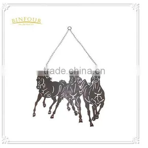 Wholesale Metal Running Horse Wall Plaque/decorative Wall Horse thumbnail-1