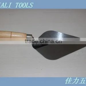 Carbon Steel Bricklaying Trowel / Wood Hand Bricklayers' Tools / Building Tools thumbnail-3
