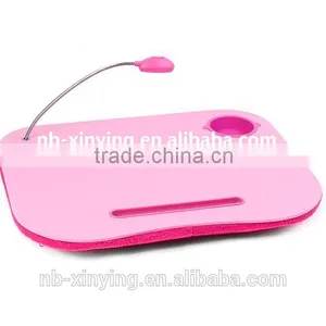 Folding Laptop Table With LED Light and Cup Holder thumbnail-1