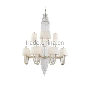 JANSOUL 2016 Most Popular Drop Modern Wider Chandelier Indoor Lighting Crystal Custom Made Pendants thumbnail-5