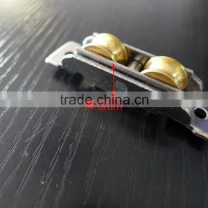 PVC Sliding Window Double Copper Notch Pulley thumbnail-3