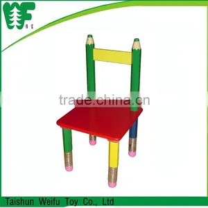 Kids Wooden Study Chair thumbnail-1