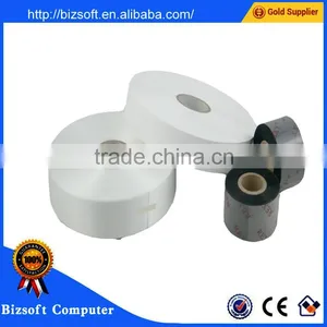 Bizsosft 35mm*300M Resin Ribbon / Washing Clothes Label Ribbon / Care Label Ribbon thumbnail-1