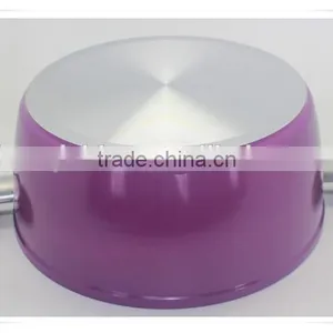 High Quality Aluninum Non-Stick Sauce Pot W/lid thumbnail-6