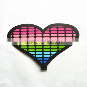 Hot Selling Sound Active Flashing el T-shirt Panel thumbnail-1