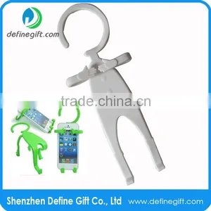 Flexible Hook Multifunction Human Shape Mobile Phone Charging Hanger thumbnail-2