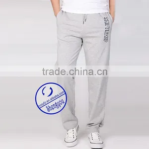 Custom 100% Cotton Wholesale Casual Long Men Jogger Pants thumbnail-2