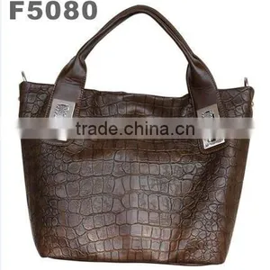 Newest Design Fashion Crocodile Handbag thumbnail-1