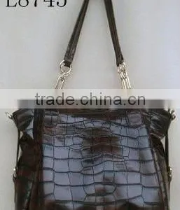 HOT ! 2012 the Newest and Fashion Factory Price Lady Handbags in Colour Black thumbnail-1