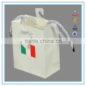 China Manufacturer Customized Cheap Recycle Paper Bag Machine Made Production Paper Bag for Shopaping thumbnail-3