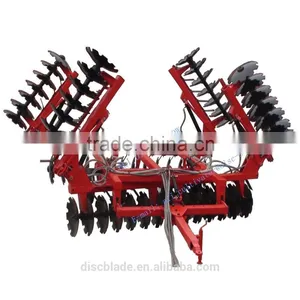 Tractor Trailed Hydraulic Heavy Duty Folding Wing Harrow thumbnail-1
