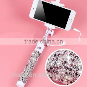 Wholesale Factory Price Wired Selfie Stick With Monopod thumbnail-1