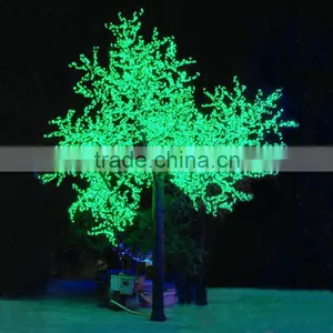 Green Holiday Decorative Simulation LED Blossom Tree Light thumbnail-1