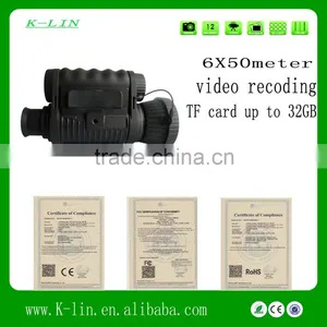 Waterproof Recordable Monocular Night Vision Scope thumbnail-1