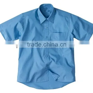 Boys Blue Short Sleeve School Uniform Manufacturers thumbnail-1