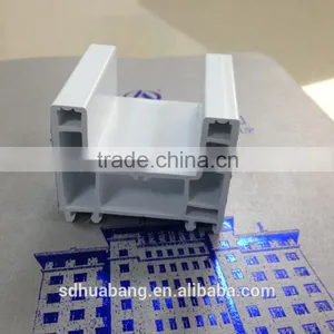 U-shaped Pvc Plastic Profile 62 Two Track Upvc Profile thumbnail-3