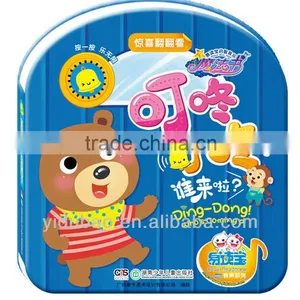 Latest New Design With High Quanlity Electronic Button Sound Book for Children Easy Magic Book thumbnail-1
