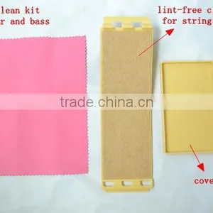Quick-Set Guitar Accessories Wool Felt Guitar Strings Cleaner With Cleaning Cloth Gift thumbnail-3