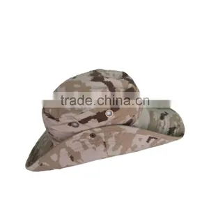 Manufacturer OEM/ODM Desert Camouflage Flat Brim Hats thumbnail-3