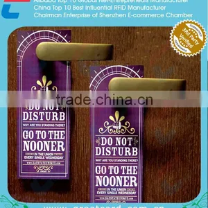 Promotional Custom Printing Plastic PVC Door Hanger Tags for Hotel thumbnail-5