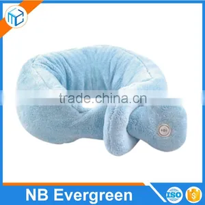 MICRO FLEECE VIBRATING Soft MASSAGING NECK PILLOW COZY WRAP Multifunction Travel Pillow thumbnail-3