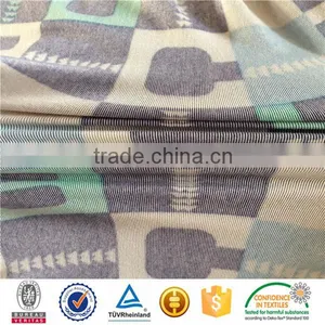 Chine Supplier Polyester Pink Color Heart Pattern Burnout Polyester Spandex Velboa Fabric thumbnail-5