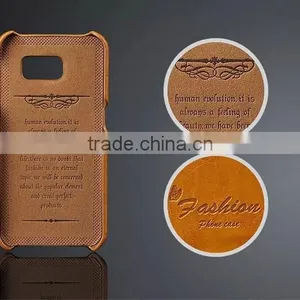 Card Holder Genuine Wax Matt Leather Back Cover For Samsung Galaxy S6 thumbnail-6