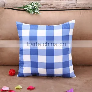 2015 New the Plaid Printed Cotton Pillowcases Creative Home Sofa Cushion for Leaning on thumbnail-4