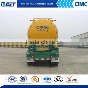 CIMC 60m3 3 Axle Bulk Cement Tank Semi Trailer thumbnail-5