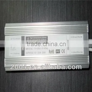 12V Waterproof Led Power Supply 250W IP67 for Led Light thumbnail-1