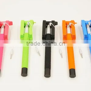 Best Price Mobile Phone Camera Wired Selfie Stick Extendable Selfie Stick thumbnail-2