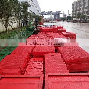 JAW CRUSHER PARTS FIXED AND MOVABLE JAW PLATE thumbnail-1