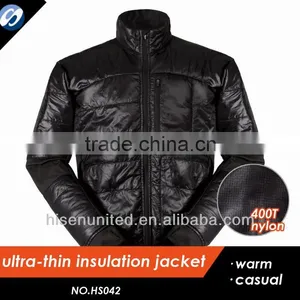 Black Insulation Jacket for Men thumbnail-1