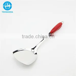 Red Handle Utensils Made of Stainless Steel thumbnail-5