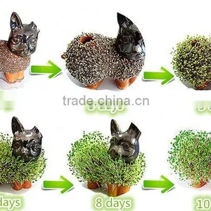 Pormo Gifts Usb Chia Pet Gifts for Newly Married Couple Wedding Thank You Gifts for Guests thumbnail-2