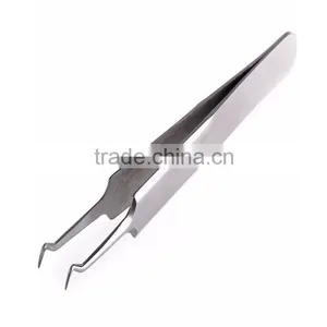 2016 New Style Stainless Steel Makeup Eyelash Tweezer Wholesale Manufacturer thumbnail-2