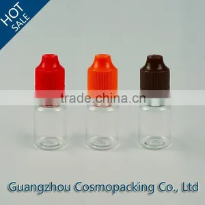 Wholesale 10ml 20ml 30ml Pet Plastic Bottle Empty e Cig Liquid Smoke Oil Bottle With Child and Tamper Evident Cap thumbnail-1