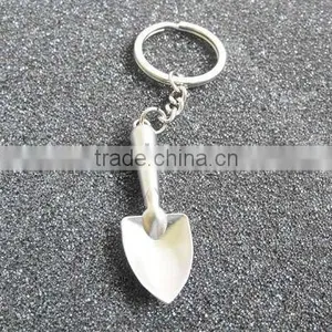 Promotional Wholesale Custom Shovel Metal Key Chain/keyring/keyholder thumbnail-1