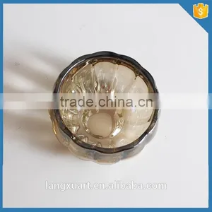 Gold Pumpkin Decorative Glass Balls Bowls thumbnail-2