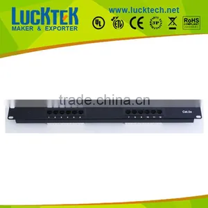 UTP/FTP Cat.5e/Cat.6 12 Ports Patch Panel thumbnail-1