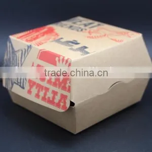 High Quality Disposable Branded Takaway Kraft Lunch Paper Container/ Box thumbnail-1