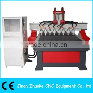 8 Spindles CNC Router ZK-1325-8 thumbnail-1