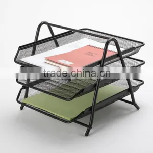 Metal Mesh 3 Tier Document Tray B82001A thumbnail-1