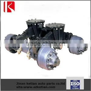 Trailer Suspension Tandem Bogie Axle Trailer thumbnail-1